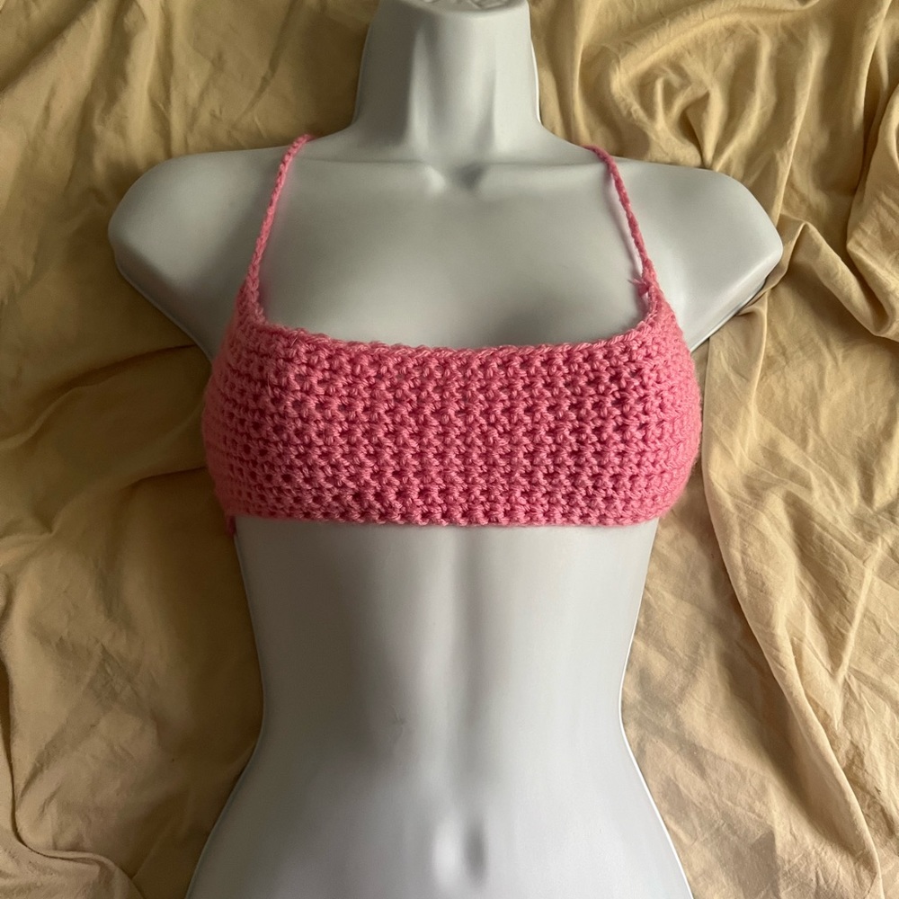 Crochet crop top